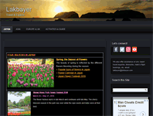 Tablet Screenshot of lakbayer.com